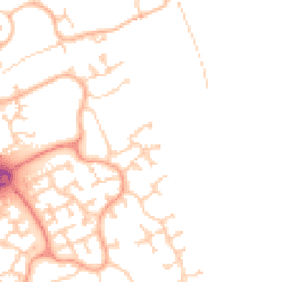 Daytime road noise heatmap for MK7 8EY