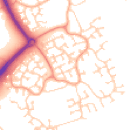 Daytime road noise heatmap for MK7 8PW
