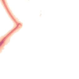 Night-time road noise heatmap for MK7 8PW