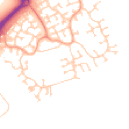 Daytime road noise heatmap for MK7 8QP