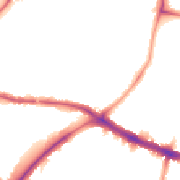 Night-time road noise heatmap for N11 1AR