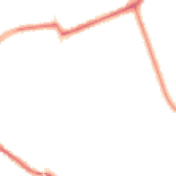 Night-time road noise heatmap for N11 1DZ