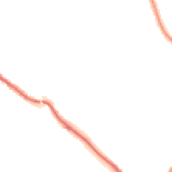 Night-time road noise heatmap for N11 1EA