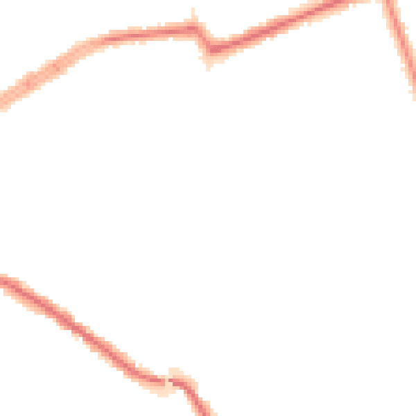 Night-time road noise heatmap for N11 1EH