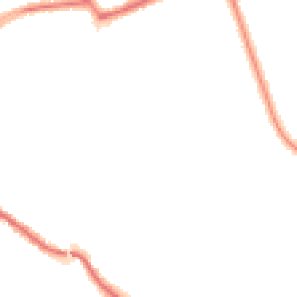 Night-time road noise heatmap for N11 1LN