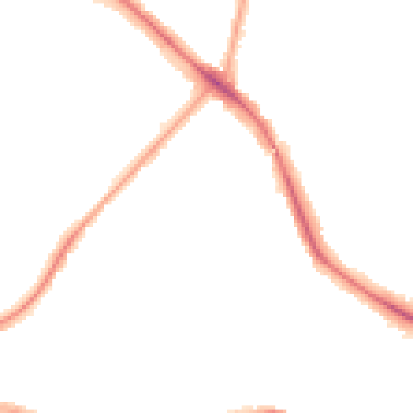 Night-time road noise heatmap for N11 2QW