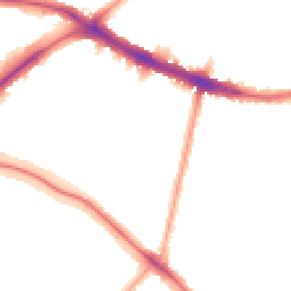 Night-time road noise heatmap for N11 2TB