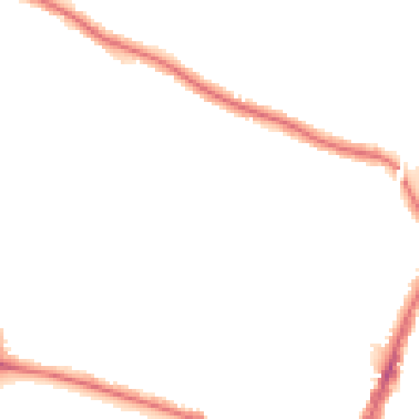 Night-time road noise heatmap for N13 4AP