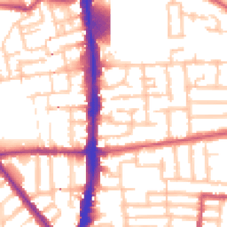 Daytime road noise heatmap for N17 0AX