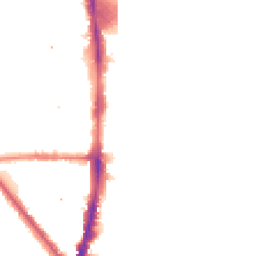 Night-time road noise heatmap for N17 0BF