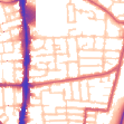 Daytime road noise heatmap for N17 0LX