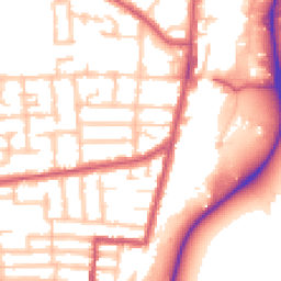 Daytime road noise heatmap for N17 0NP