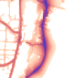 Daytime road noise heatmap for N17 0UR