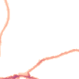 Night-time road noise heatmap for N17 6LB