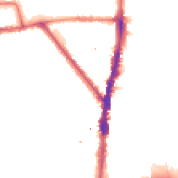 Night-time road noise heatmap for N17 6RA