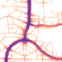 Daytime road noise heatmap for N17 7BJ
