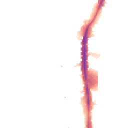 Night-time road noise heatmap for N17 8DP
