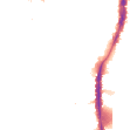 Night-time road noise heatmap for N17 8EN