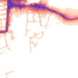 Daytime road noise heatmap for N17 9PJ