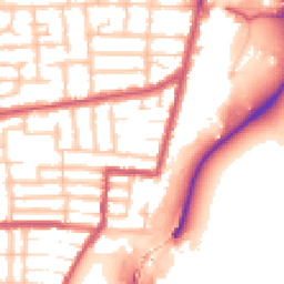 Daytime road noise heatmap for N17 9XR