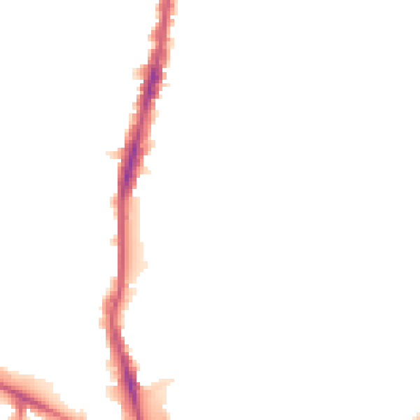 Night-time road noise heatmap for N22 5AF