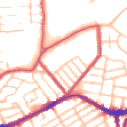 Daytime road noise heatmap for N22 5BL