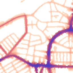 Daytime road noise heatmap for N22 5EH