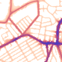Daytime road noise heatmap for N22 5LN