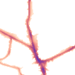 Night-time road noise heatmap for N22 5NJ