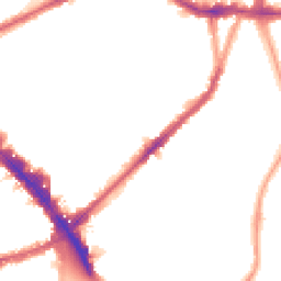 Night-time road noise heatmap for N22 6RR