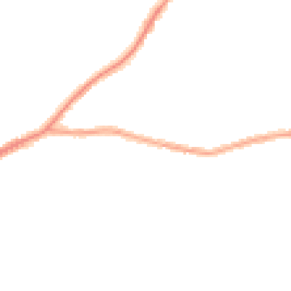 Night-time road noise heatmap for N22 7BQ