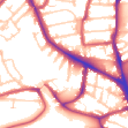 Daytime road noise heatmap for N22 7DA