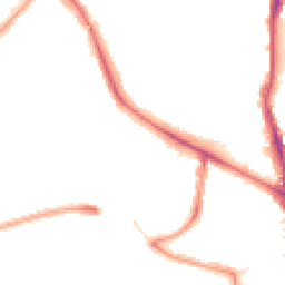 Night-time road noise heatmap for N22 7DB