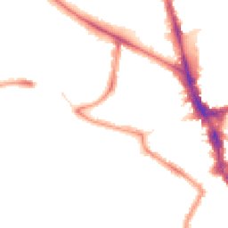 Night-time road noise heatmap for N22 7EZ