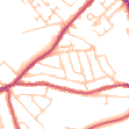 Daytime road noise heatmap for N22 7XW