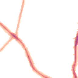 Night-time road noise heatmap for N22 8NG