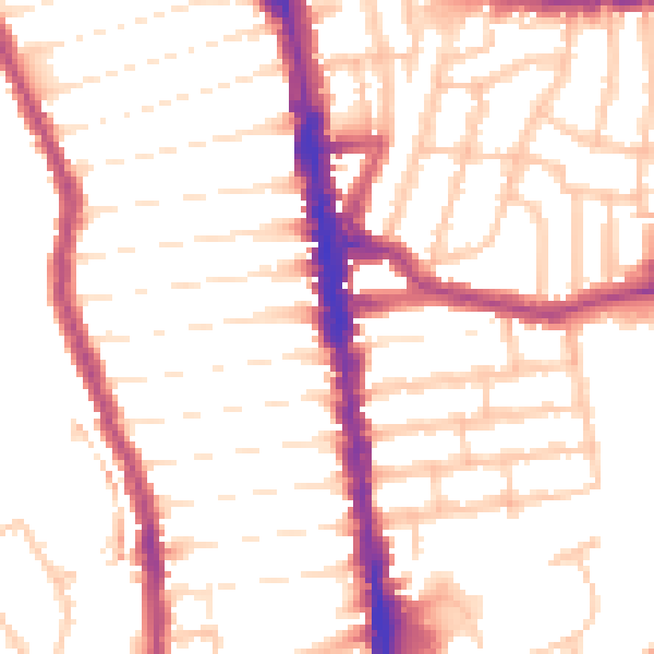 Daytime road noise heatmap for N4 1AL