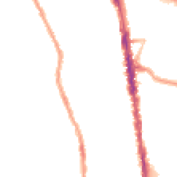 Night-time road noise heatmap for N4 1AR