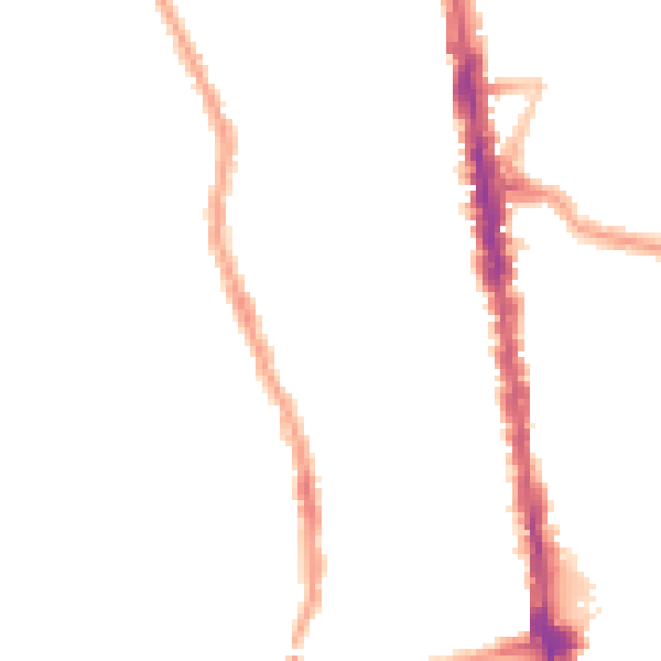 Night-time road noise heatmap for N4 1AZ