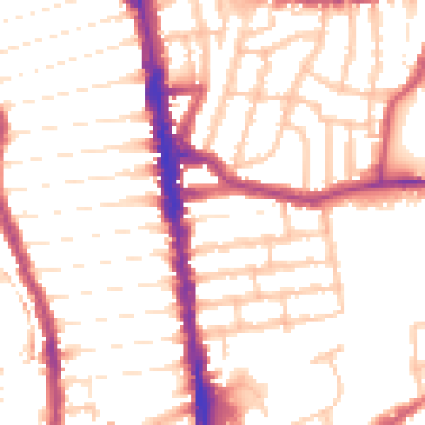 Daytime road noise heatmap for N4 1LB