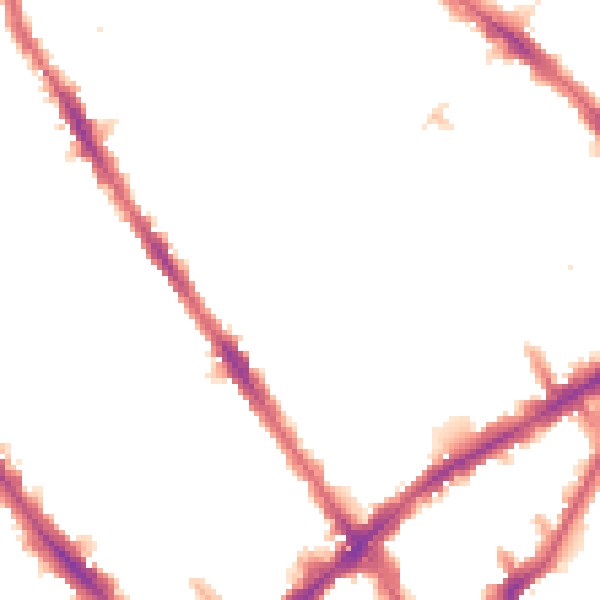 Night-time road noise heatmap for N4 3LJ