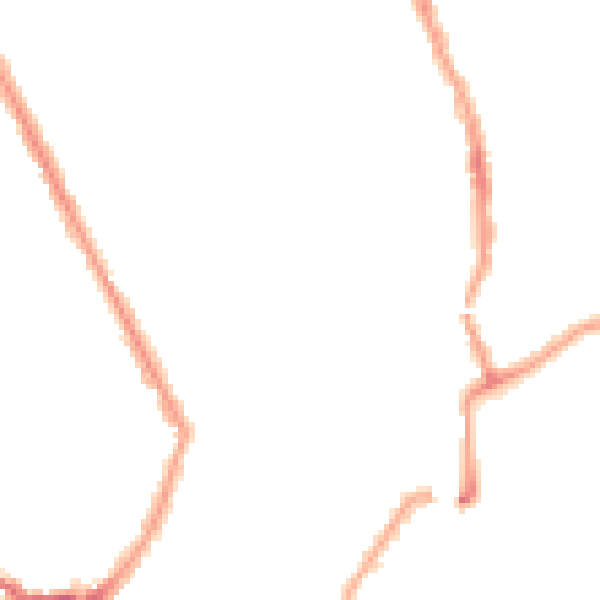 Night-time road noise heatmap for N4 4RP