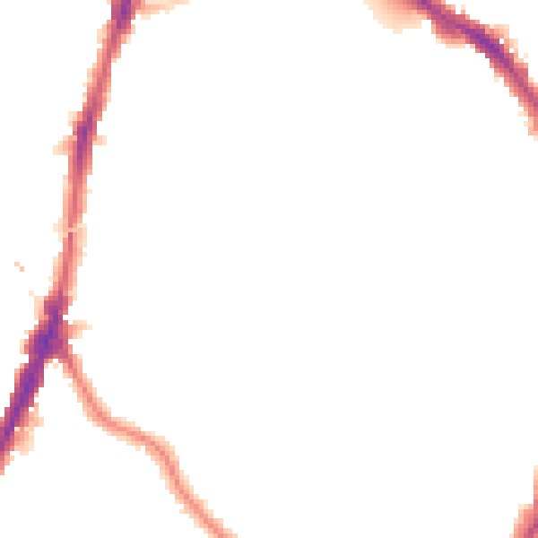 Night-time road noise heatmap for N7 0EA
