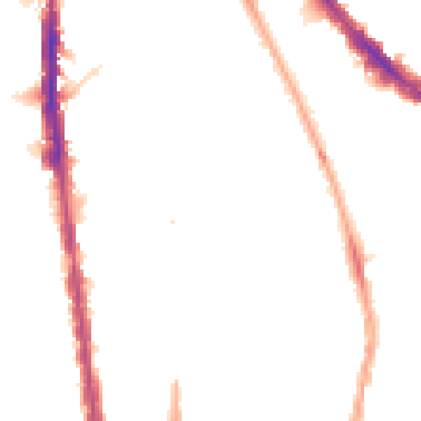 Night-time road noise heatmap for N7 8BF