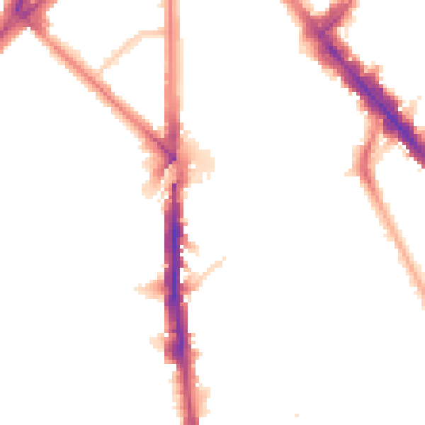 Night-time road noise heatmap for N7 8EU