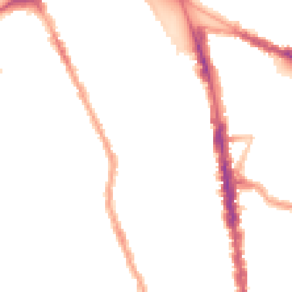 Night-time road noise heatmap for N8 0AJ