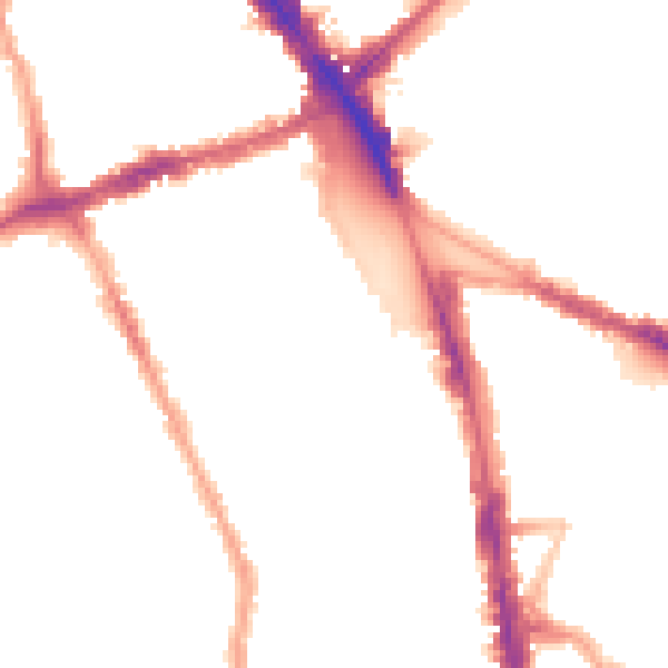 Night-time road noise heatmap for N8 0QU