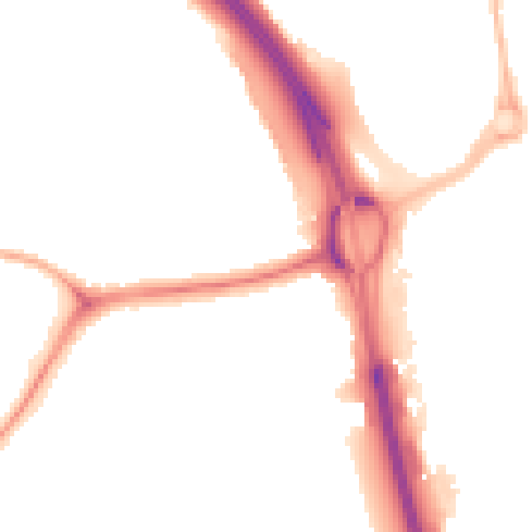 Night-time road noise heatmap for NE11 0BS