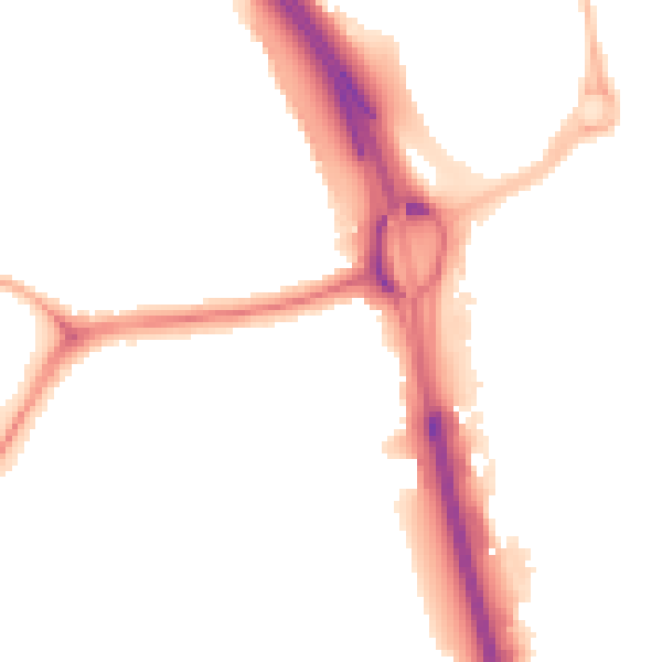 Night-time road noise heatmap for NE11 0BX