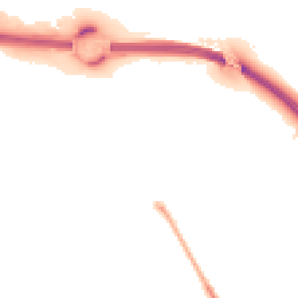 Night-time road noise heatmap for NE11 0EP